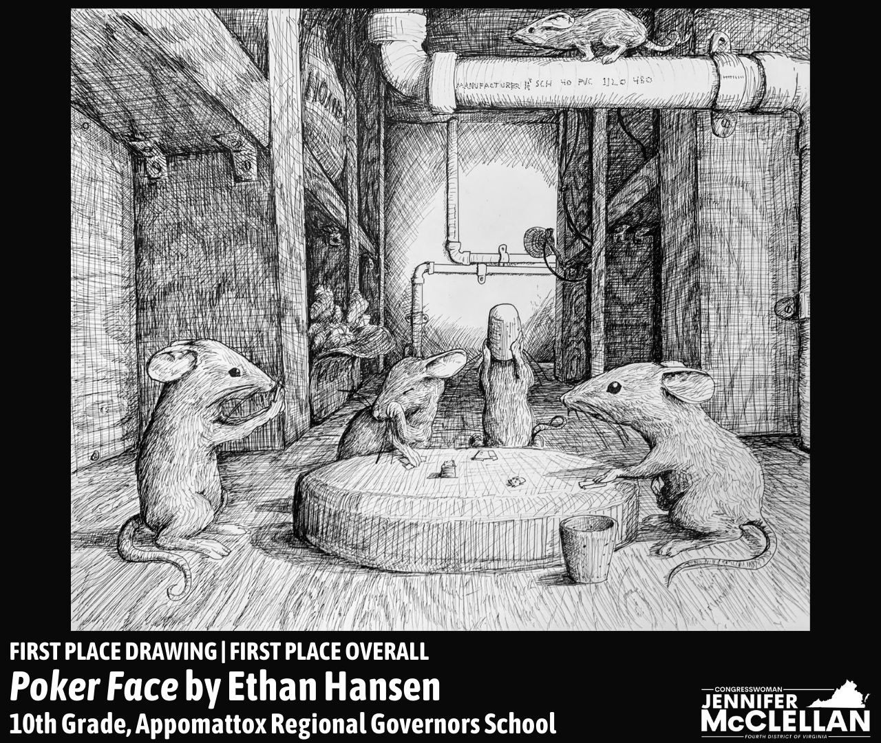 McClellan Announces 2024 Congressional Art Competition Winners