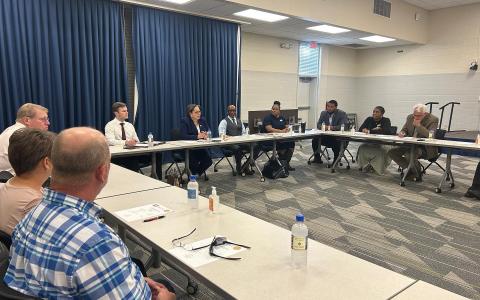 Rep. McClellan sits in agriculture roundtable