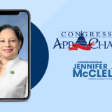 Graphic banner for Congressional App Challenge.