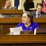 Photo of Rep. McClellan in Energy and Commerce Committee.