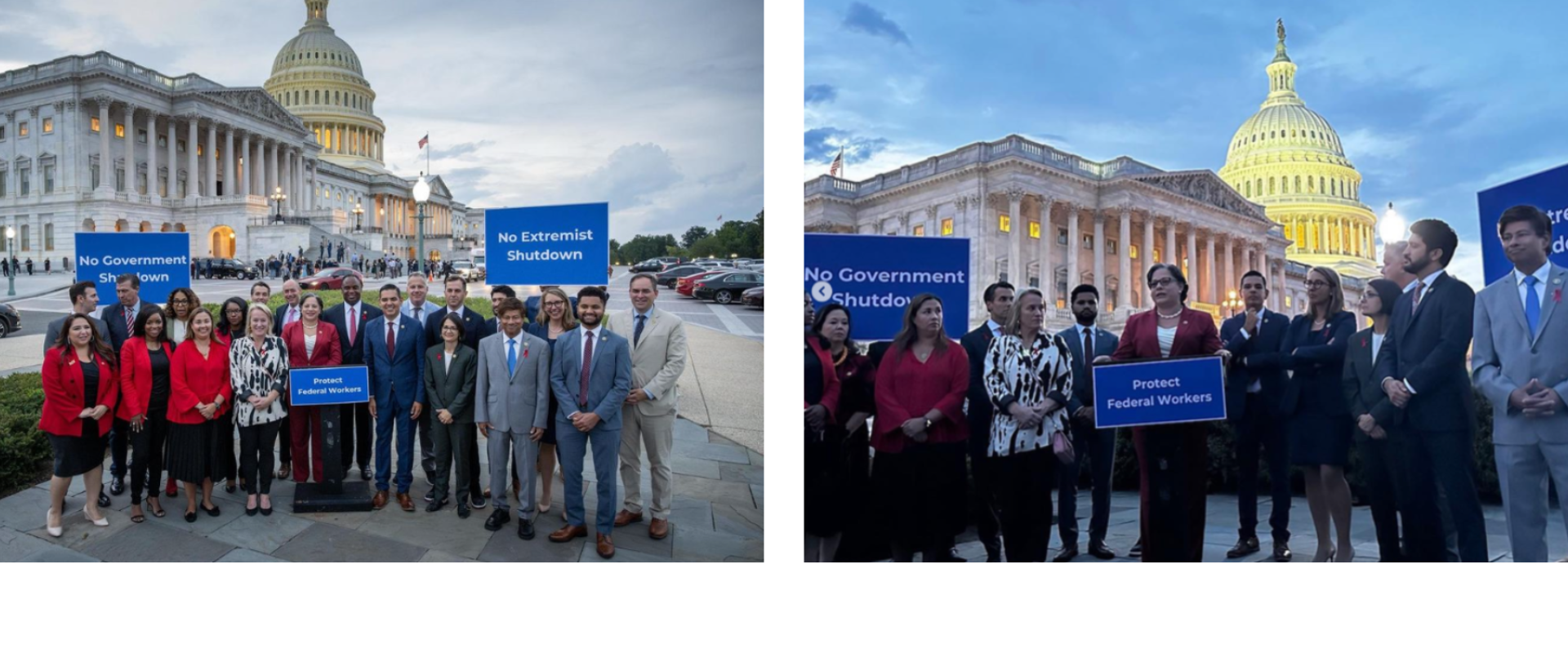 Rep. McClellan stands with House Freshman Democrats in front of the U.S. Capitol
