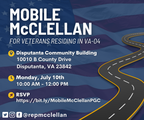 Mobile McClellan in Prince George County Details