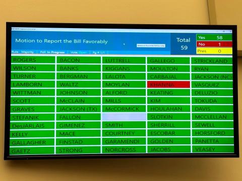 HASC voting board