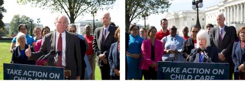 Rep. McClellan joins Congressional Democrats for the Child Care Stabilization Act Press Conference