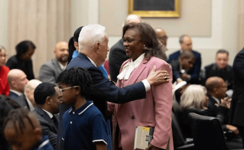 Photo of Chief Justice Cleo Powell at her investiture.