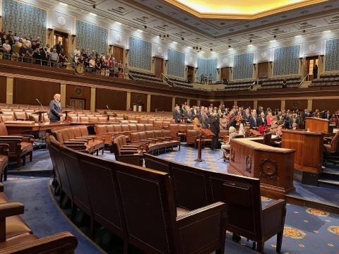 Photo of House floor on Sept 30, 2025.