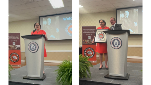 Photos of Rep. McClellan at the Fourth Annual James Solomon Russell Day Dinner.