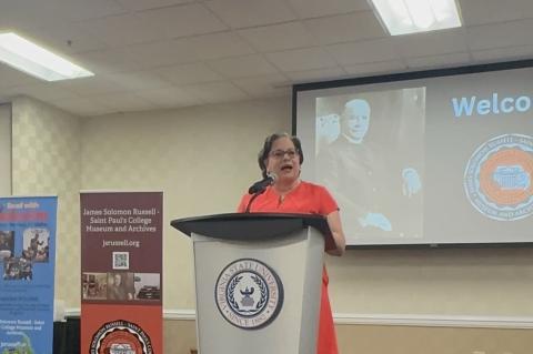 Rep. McClellan delivers remarks at James Solomon Russell Day