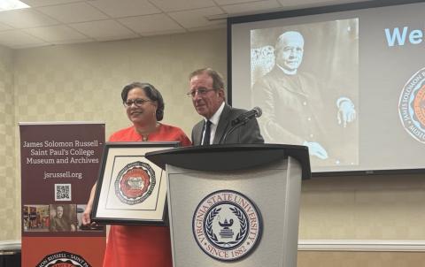 Rep. McClellan at James Solomon Russell Day