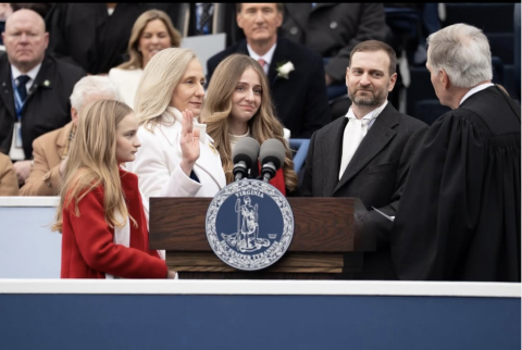 Photo of Spanberger's Inauguration