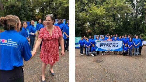Rep. McClellan at WeLoveYou event