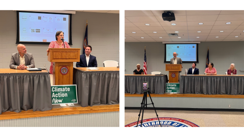 Rep. McClellan speaks at Virginia LCV event