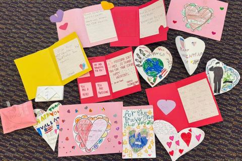 Photo of Valentines from this year.