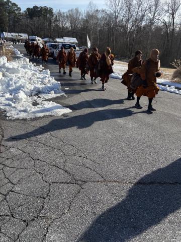Photo of Walk for Peace in Brunswick.