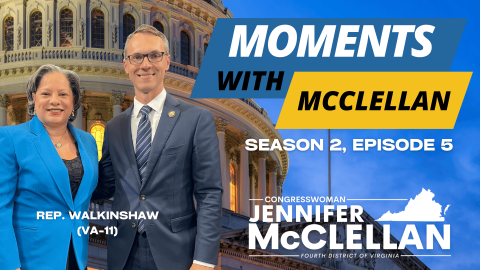 Thumbnail of Rep. McClellan and Rep. Walkinshaw on Moments with McClellan.